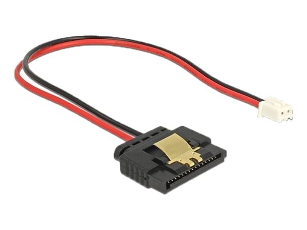 Delock - Strømkabel - SATA-strøm (R) låst til 2-pin intern strøm (hunn) - 5 V - 20 cm