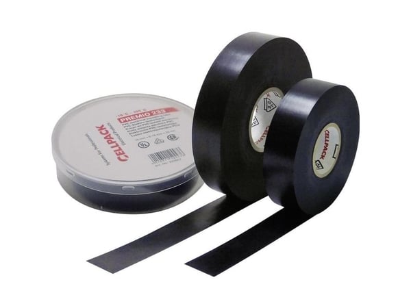 CellPack 233 0.18-19-20 sw 223607 isolasjonstape Premio 233 svart (L x B) 20 m x 19 mm 1 stk
