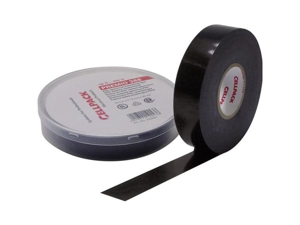 CellPack isoleringstape Premio 388 svart 6 m x 19 mm CellPack isoleringstape Premio 388 svart 6 m x 19 mm