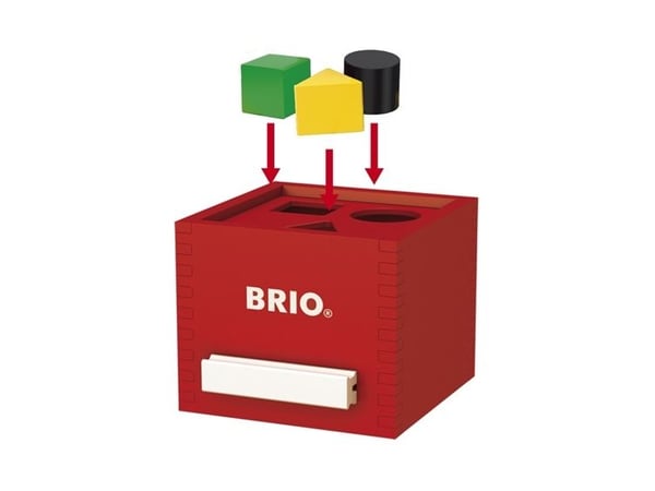 BRIO 30148 Sorting box - Red
