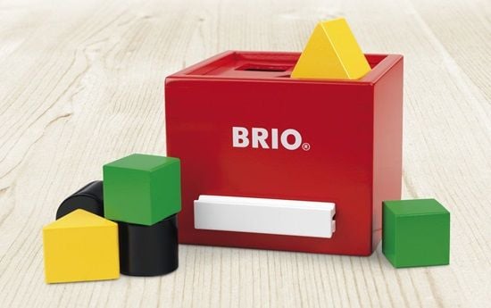 BRIO 30148 Sorting box - Red