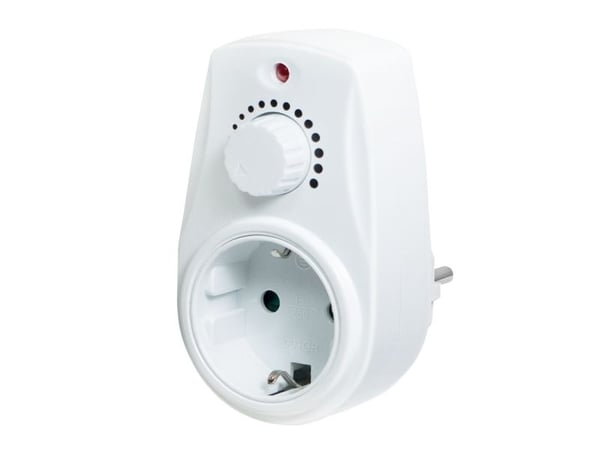 LogiLink PA0151, Himmennin, Kiinnitettävä, Rotaatio, Valkoinen, Europistoke, Europistoke LogiLink PA0151, Himmennin, Kiinnitettävä, Rotaatio, Valkoinen, Europistoke, Europistoke