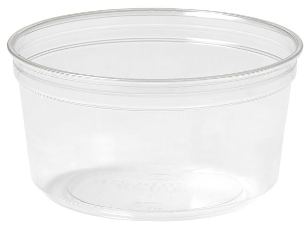 Duni Crystal Deli, Bolle, Rund, Polyetylentereftalat (PET), Gjennomsiktig, Monokromatisk, 350 stykker