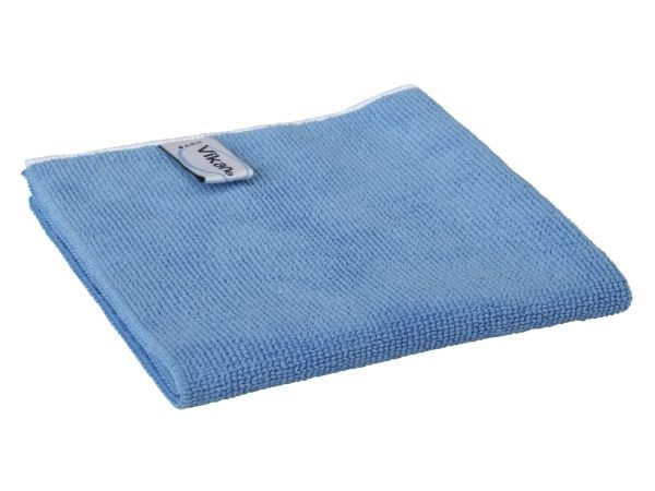 Vikan Basic mikrofiberklud 32 x 32 cm blå