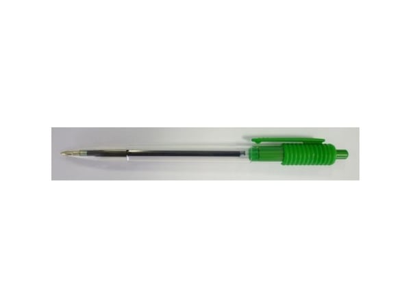 Kuglepen, Wiz, 0,7 mm, medium, grøn, pakke a 50 stk