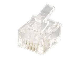 Equip 121121, RJ-12 (6P4C), Gjennomsiktig, 0,6 g, 9,65 mm, 12,3 mm, 7,2 mm