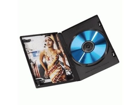 Hama - DVD oppbevaringseske - svart (en pakke 5)