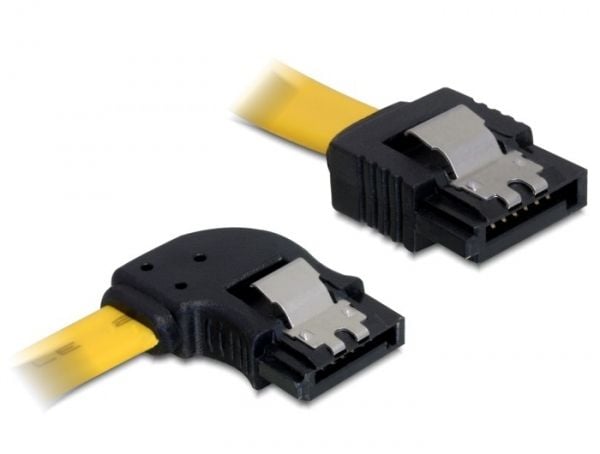 DeLOCK SATA 30cm, 0,3 m, SATA I, Keltainen