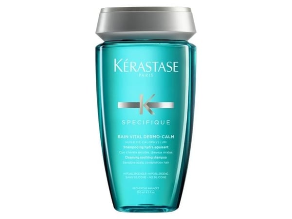 Kerastase SPECIFIQUE BAIN VITAL DERMO CALM, Kvinner, Ikke-profesjonelle, Sjampo, Normalt hår, Sensitivt hår, 250 ml, Fuktighets krem, Rensende, Shi...