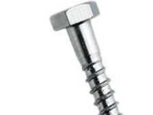 Fransk skrue 10x50mm - FZB DIN 571 franske skruer stål 100stk.
