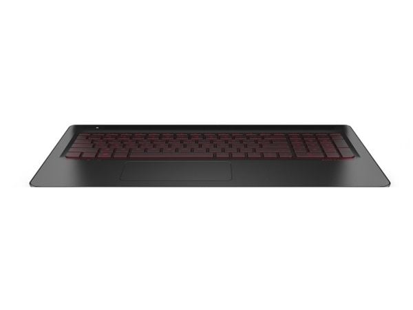HP 859735-A41, Kabinett + tastatur, Belgisk, Bakgrunnsbelyst tastatur, HP, OMEN 15