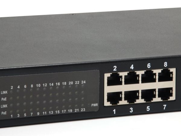 LevelOne GEP-2421W500 - Switch - 24 x 10/100/1000 (PoE) - rackmonterbar - PoE+ (500 W)