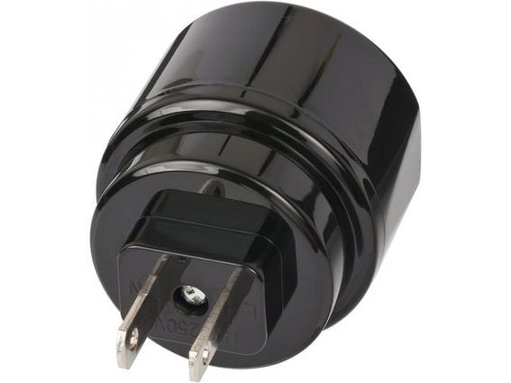 Brennenstuhl 1508450, Tyyppi C (Europistoke), Tyyppi A, 250 V, 16 A, Musta, Kupla