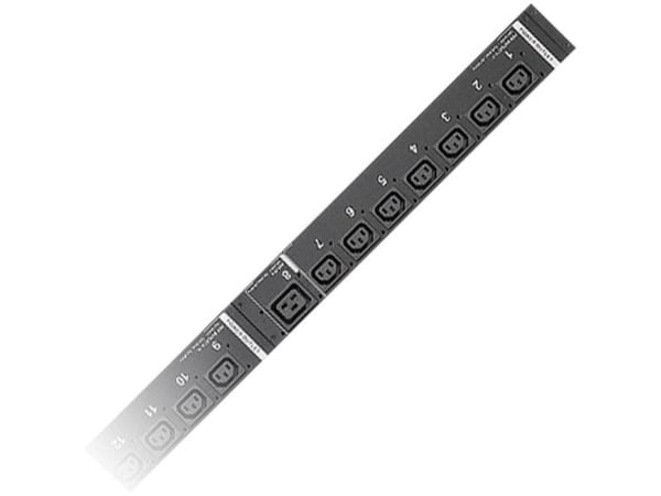 ATEN PE8324G-AX, Målte, Vekslet, Sort, 24 AC-utganger, C13 kopling, C19 kopling, IEC 60309, 1,6 m