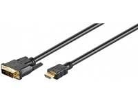 MicroConnect - Adapterkabel - HDMI han til DVI-D han - 1.5 m - lajittelu