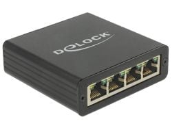 Delock Adapter USB 3.0 > 4 x Gigabit LAN - Nettverksadapter - USB 3.0 - Gigabit Ethernet x 4