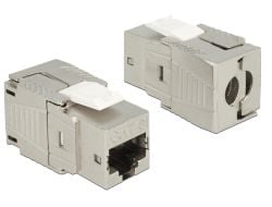 Delock - Modulinnlegg - CAT 7 - STP - RJ-45 - sink