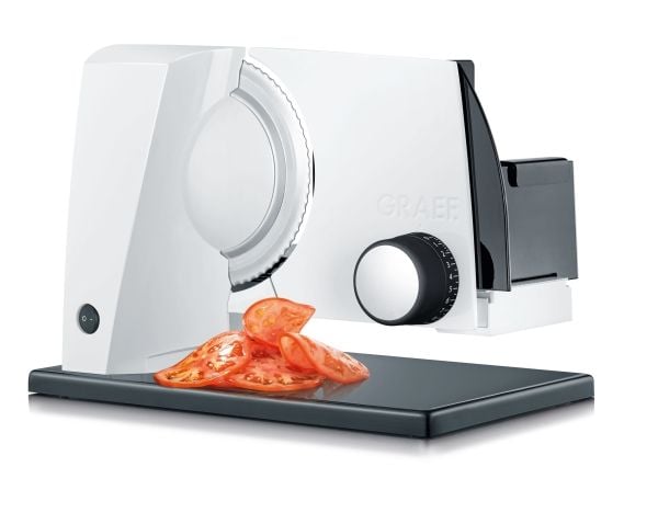 Graef Sliced Kitchen SKS S11001 - Skjæremaskin - 175 W - hvit