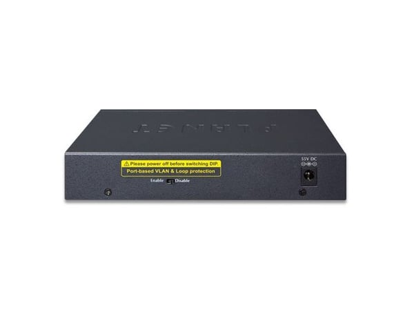 PLANET GSD-604HP, Uhåndtert, Gigabit Ethernet (10/100/1000), Strøm over Ethernet (PoE)