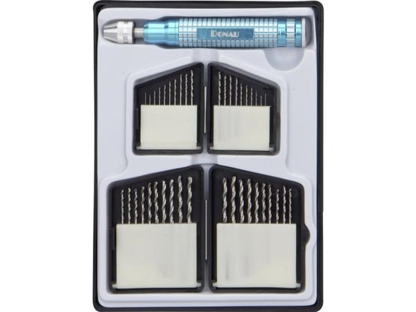 Donau Elektronik HSS250 spiralbor-set metall 0,3 til 2 mm