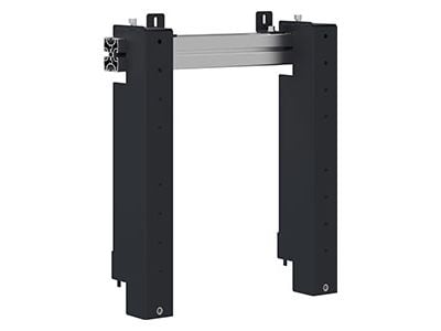 AG Neovo VWM-01 - Monteringssett (2 veggbraketter, monteringsarm) - for videovegg - aluminium, stål - svart og sølv - skjermstørrelse: 42"-65" - mo...