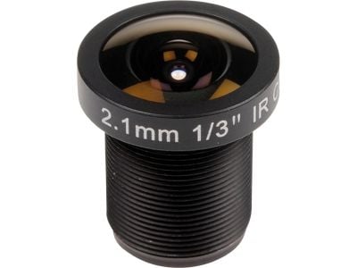 AXIS M12 Megapixel - CCTV-objektiv - 2.1 mm - f/2.2 (paket om 10) - för AXIS P3904-R M12, P3905-R, P3905-R M12, P3915-R M12