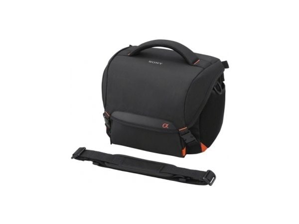 Sony LCS-SC8 - Eske for digitalfotokamera med linser - polyester - svart - for Cinema Line ILME-FX3; a VLOGCAM ZV-E10; a6100; a6400; a6600; a7 IV; ...