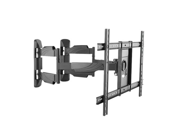 LogiLink BP0047, 200 x 200 mm, 600 x 400 mm, -8 - 5°, -90 - 90°, stål, svart, rustfritt stål