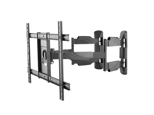LogiLink BP0047, 200 x 200 mm, 600 x 400 mm, -8 - 5°, -90 - 90°, stål, svart, rustfritt stål