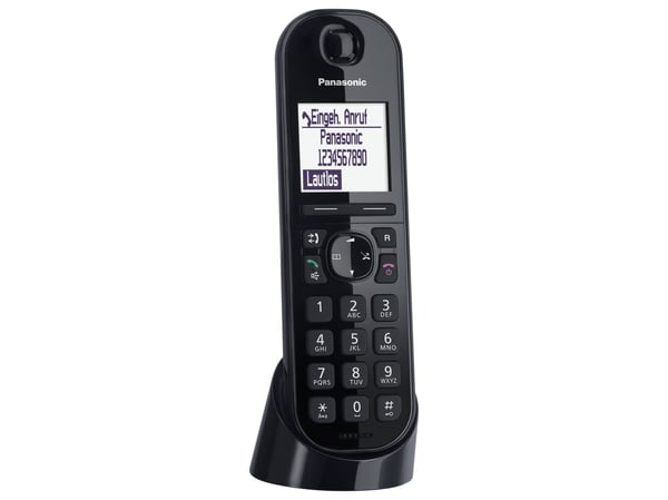 Panasonic KX-TGQ200GB svart CAT-iq 2.0 håndsett