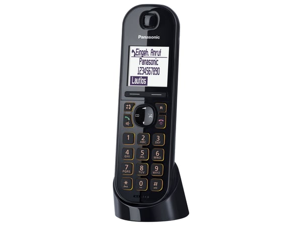 Panasonic KX-TGQ200GB svart CAT-iq 2.0 håndsett