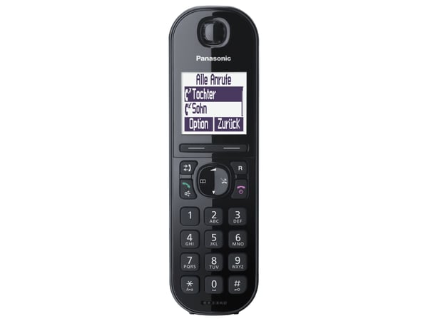 Panasonic KX-TGQ200GB svart CAT-iq 2.0 håndsett