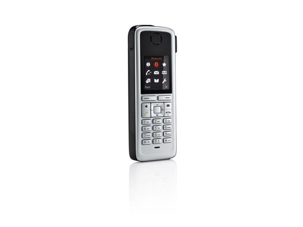Unify OpenStage M3 Plus - Trådløst ekstra håndsett - med Bluetooth-grensesnitt - DECT - svart, sølv