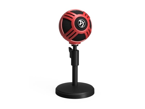 Arozzi Sfera - Mikrofon - USB - rød