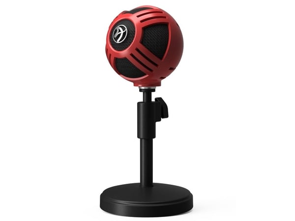 Arozzi Sfera - Mikrofon - USB - rød