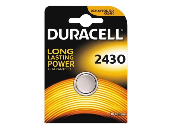 Batteri Duracell CR2430 Lithium
