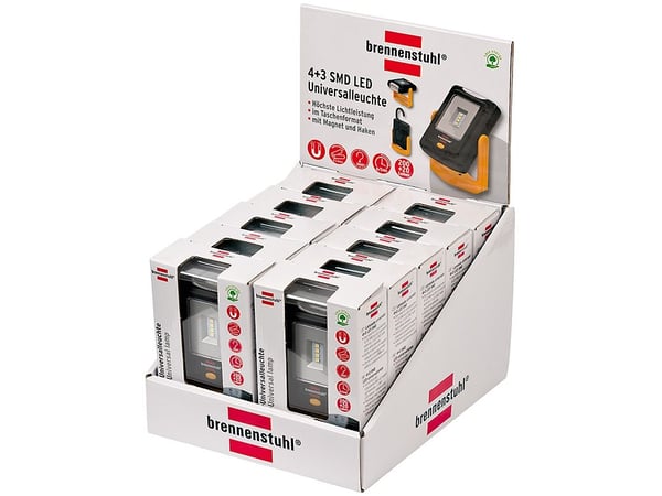 Brennenstuhl HL DB43 MH - Arbeidslys - LED - 6500 K