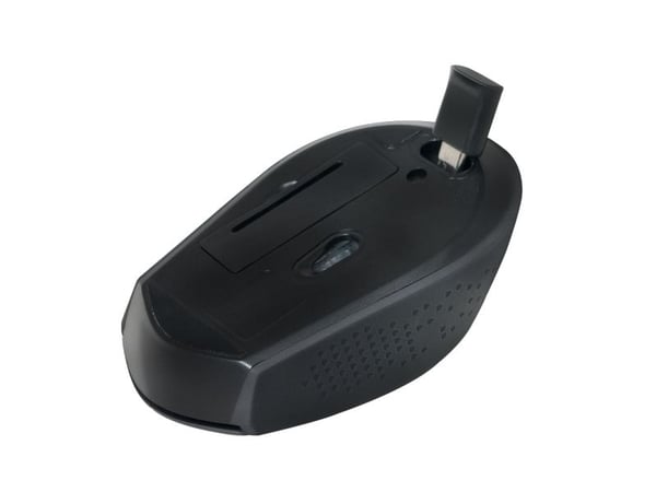 LogiLink ID0160, Molempikätinen, Optinen, Langaton RF, 1200 DPI, Musta