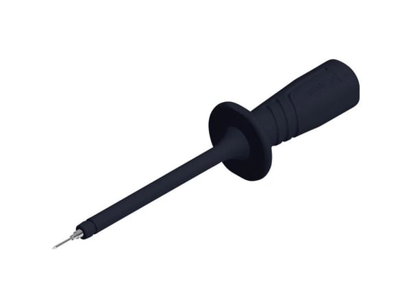 SKS Hirschmann PRUEF 2610 FT SW Säkerhetsprovkontakt 4 mm CAT II 1000 V Svart 1 st