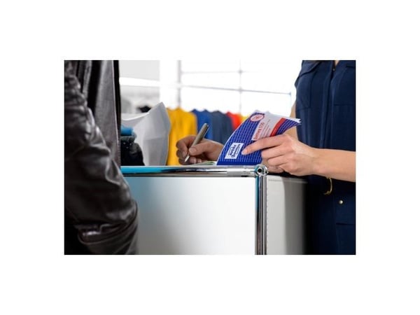 Avery Zweckform - Kvittering - 40 ark - A6 (105 x 148 mm) - dublett - karbonfri