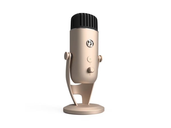 Arozzi Colonna - Mikrofon - USB - gull