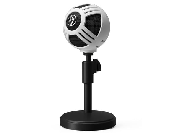 Arozzi Sfera - Mikrofon - USB - hvit