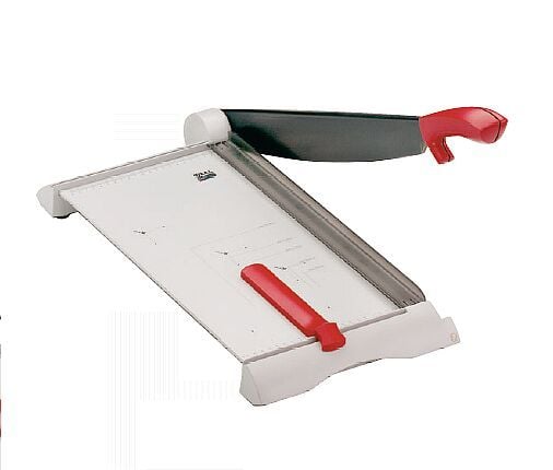 Ideal Office application 1142, 43 cm, 15 ark, 43 cm, Manuell klemme, Rustfritt stål, two side scales in cm/mm