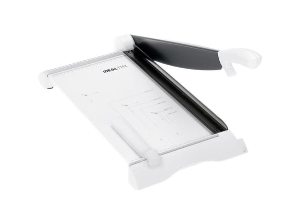 Ideal Office application 1142, 43 cm, 15 ark, 43 cm, Manuell klemme, Rustfritt stål, two side scales in cm/mm