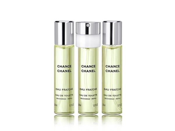 Chanel Chance Eau Fraiche lahjasetti - Dame - 60 ml (3x Edt Spray Refill 20Ml - Twist and Spray)