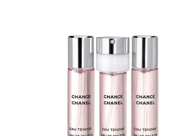 Chanel Chance Eau Tendre Giftset - Dame - 60 ml (3x Edt Spray Refill 20Ml - Twist and Spray)