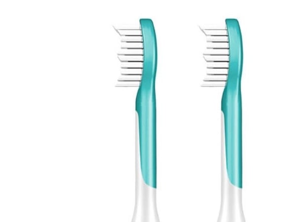 Philips Sonicare For Kids HX6042 - Utskiftningsbørstehode - for tannbørste - akvamarin (en pakke 2)
