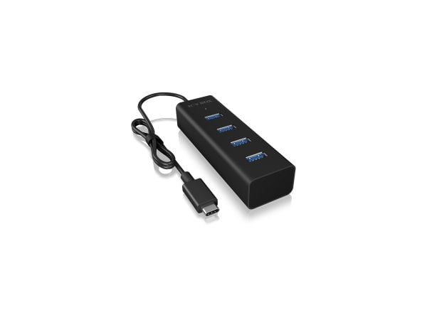 ICY BOX IB-Hub1409-C3 - Hub - 4 x SuperSpeed USB 3.0 - stasjonær