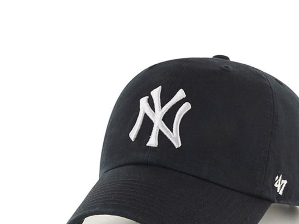 47brand New York Yankees cap, svart, universal (B-RGW17GWS-BKD)