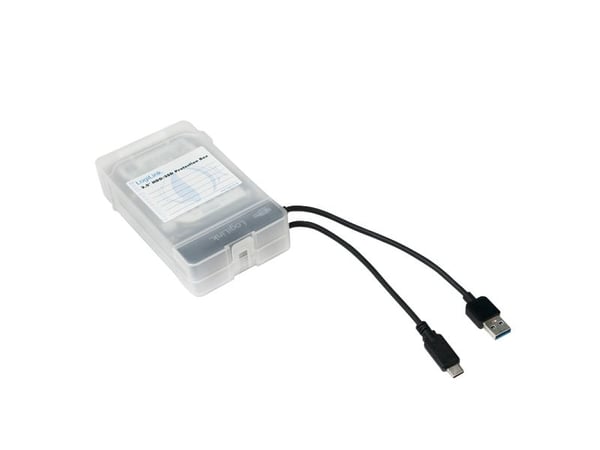 LogiLink UA0277, Läpinäkyvä, 2.5", Vedenkestävä